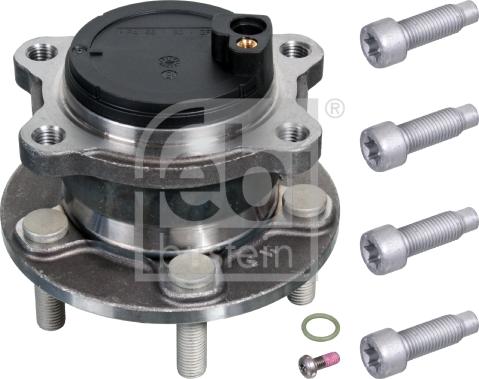 Febi Bilstein 102496 - Подшипник ступицы колеса, комплект autospares.lv