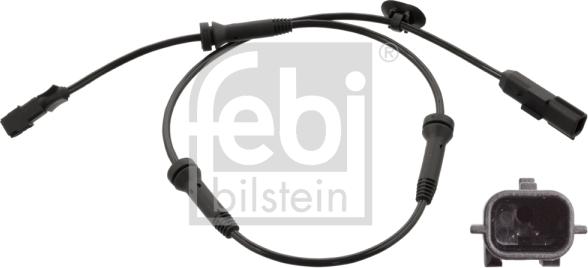 Febi Bilstein 102475 - Датчик ABS, частота вращения колеса autospares.lv