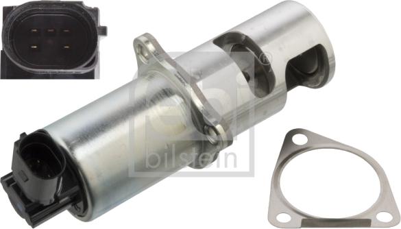 Febi Bilstein 102597 - Клапан возврата ОГ autospares.lv