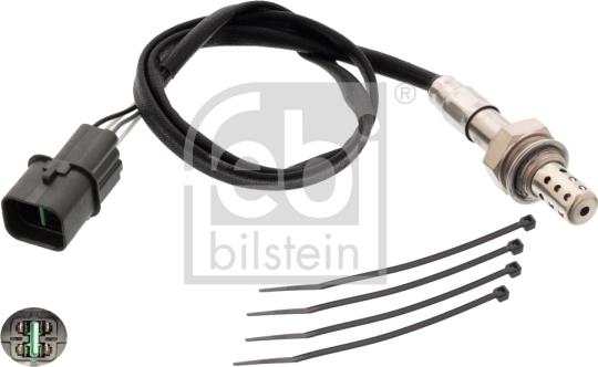 Febi Bilstein 107592 - Лямбда-зонд, датчик кислорода autospares.lv