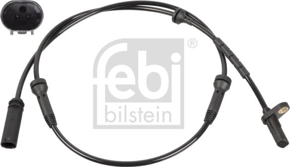 Febi Bilstein 107525 - Датчик ABS, частота вращения колеса autospares.lv