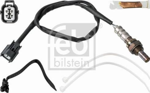 Febi Bilstein 107604 - Лямбда-зонд, датчик кислорода autospares.lv