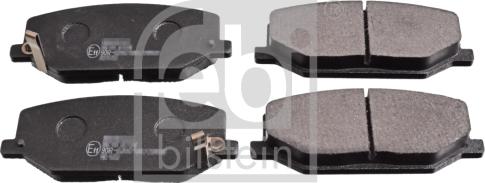 Febi Bilstein 116419 - Тормозные колодки, дисковые, комплект autospares.lv