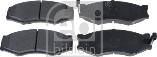 Febi Bilstein 116411 - Тормозные колодки, дисковые, комплект autospares.lv