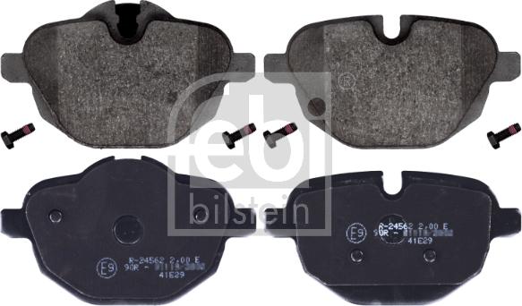 Febi Bilstein 116029 - Тормозные колодки, дисковые, комплект autospares.lv