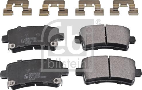 Febi Bilstein 116147 - Тормозные колодки, дисковые, комплект autospares.lv