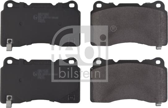 Febi Bilstein 116151 - Тормозные колодки, дисковые, комплект autospares.lv