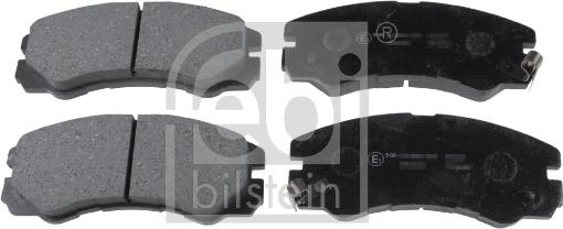 Febi Bilstein 116157 - Тормозные колодки, дисковые, комплект autospares.lv