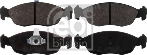 Febi Bilstein 116164 - Тормозные колодки, дисковые, комплект autospares.lv