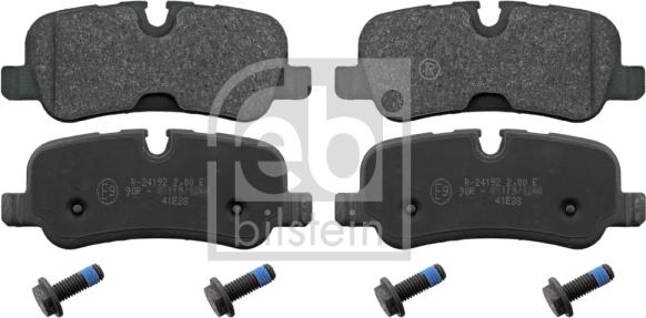 Febi Bilstein 116118 - Тормозные колодки, дисковые, комплект autospares.lv