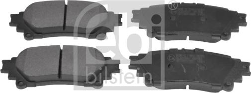 Febi Bilstein 116359 - Тормозные колодки, дисковые, комплект autospares.lv