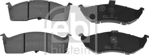 Febi Bilstein 116366 - Тормозные колодки, дисковые, комплект autospares.lv