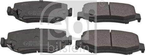 Febi Bilstein 116305 - Тормозные колодки, дисковые, комплект autospares.lv