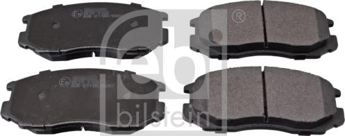 Febi Bilstein 116303 - Тормозные колодки, дисковые, комплект autospares.lv