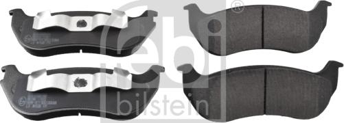 Febi Bilstein 116335 - Тормозные колодки, дисковые, комплект autospares.lv
