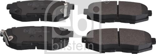 Febi Bilstein 116338 - Тормозные колодки, дисковые, комплект autospares.lv