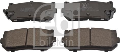 Febi Bilstein 116337 - Тормозные колодки, дисковые, комплект autospares.lv