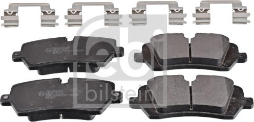 Febi Bilstein 116325 - Тормозные колодки, дисковые, комплект autospares.lv