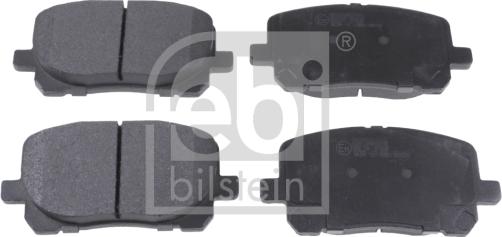 Febi Bilstein 116320 - Тормозные колодки, дисковые, комплект autospares.lv