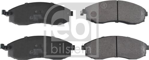 Febi Bilstein 116322 - Тормозные колодки, дисковые, комплект autospares.lv