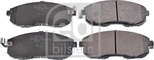 Febi Bilstein 116269 - Тормозные колодки, дисковые, комплект autospares.lv