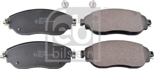 Febi Bilstein 116286 - Тормозные колодки, дисковые, комплект autospares.lv