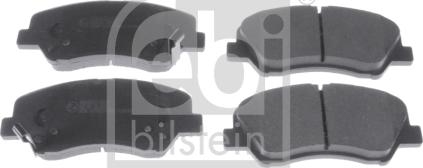 Febi Bilstein 116280 - Тормозные колодки, дисковые, комплект autospares.lv