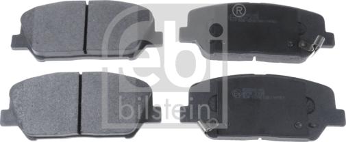 Febi Bilstein 116282 - Тормозные колодки, дисковые, комплект autospares.lv
