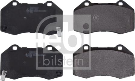 Febi Bilstein 116223 - Тормозные колодки, дисковые, комплект autospares.lv