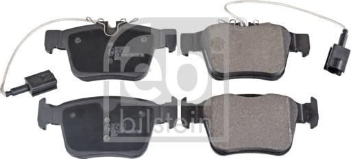 Febi Bilstein 116227 - Тормозные колодки, дисковые, комплект autospares.lv