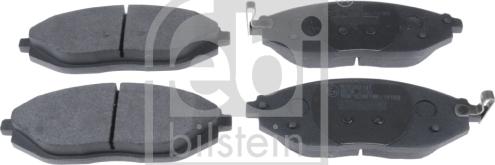 Febi Bilstein 116278 - Тормозные колодки, дисковые, комплект autospares.lv