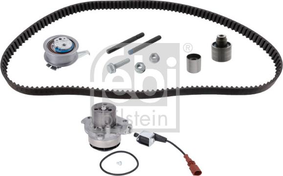 Febi Bilstein 186650 - Водяной насос + комплект зубчатого ремня ГРМ autospares.lv