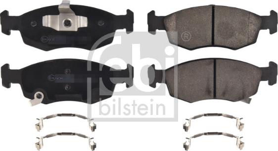 Febi Bilstein 180955 - Тормозные колодки, дисковые, комплект autospares.lv