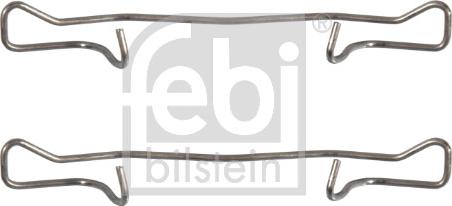 Febi Bilstein 181499 - Комплектующие для колодок дискового тормоза autospares.lv