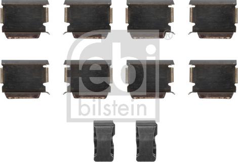 Febi Bilstein 181898 - Комплектующие для колодок дискового тормоза autospares.lv