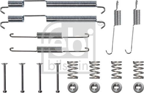 Febi Bilstein 181852 - Комплектующие, барабанный тормозной механизм autospares.lv