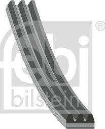 Febi Bilstein 182549 - Поликлиновой ремень autospares.lv