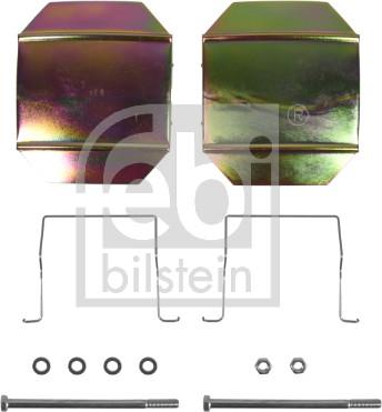 Febi Bilstein 182347 - Комплектующие для колодок дискового тормоза autospares.lv