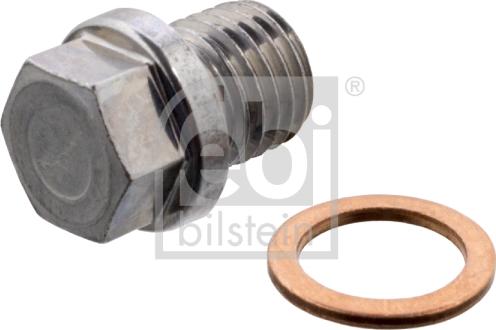 Febi Bilstein 12341 - Резьбовая пробка, масляный поддон autospares.lv