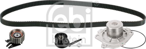 Febi Bilstein 176610 - Водяной насос + комплект зубчатого ремня ГРМ autospares.lv