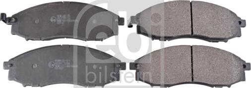 Febi Bilstein 170665 - Тормозные колодки, дисковые, комплект autospares.lv