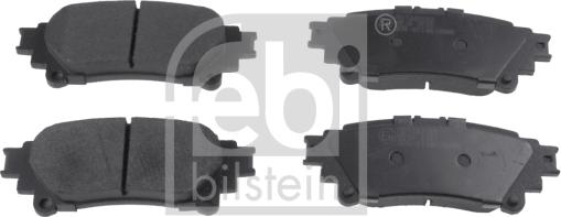 Febi Bilstein 170897 - Тормозные колодки, дисковые, комплект autospares.lv