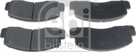 Febi Bilstein 170886 - Тормозные колодки, дисковые, комплект autospares.lv