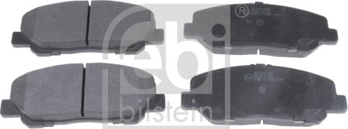 Febi Bilstein 170888 - Тормозные колодки, дисковые, комплект autospares.lv