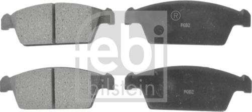 Febi Bilstein 170305 - Тормозные колодки, дисковые, комплект autospares.lv