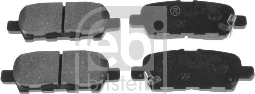 Febi Bilstein 170242 - Тормозные колодки, дисковые, комплект autospares.lv