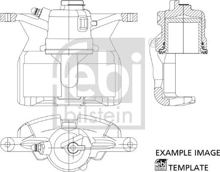 Febi Bilstein 178946 - Тормозной суппорт autospares.lv