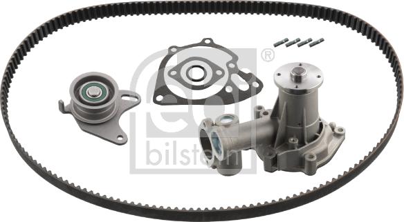 Febi Bilstein 173137 - Водяной насос + комплект зубчатого ремня ГРМ autospares.lv