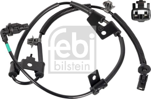 Febi Bilstein 172538 - Датчик ABS, частота вращения колеса autospares.lv