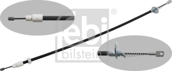 Febi Bilstein 34905 - Тросик, cтояночный тормоз autospares.lv